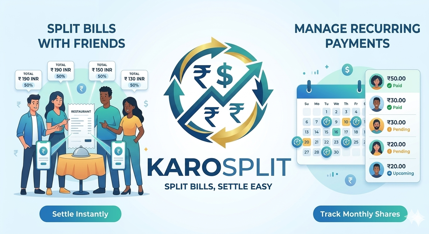 KaroSplit app preview